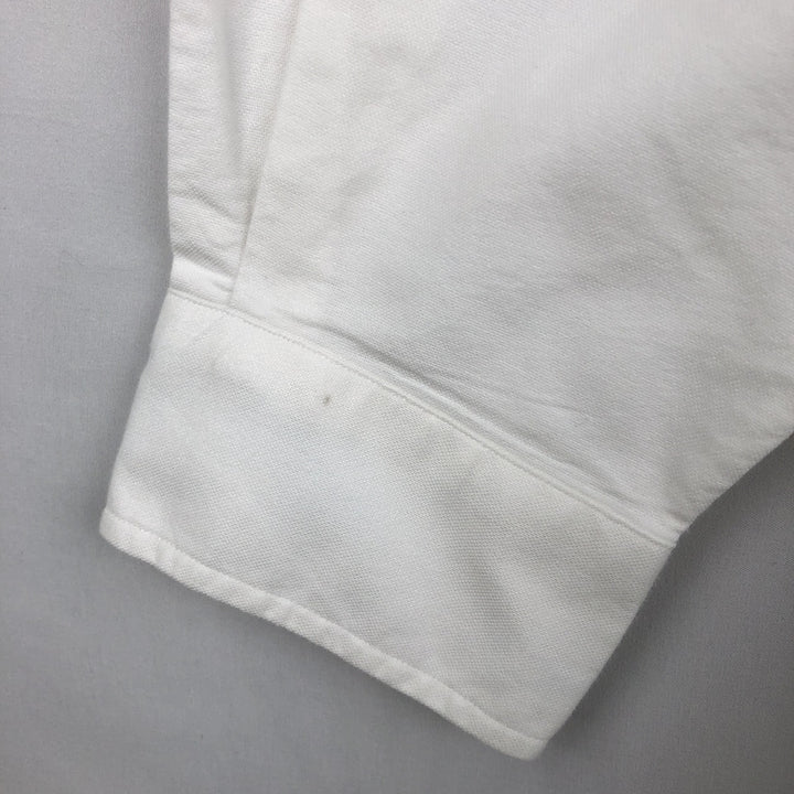 Ralph Lauren YARMOUTH long sleeve button down shirt, men's XL size cotton white type Vintage Second Hand