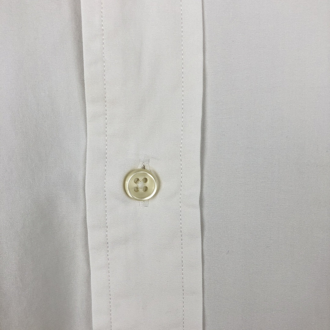 Ralph Lauren BLAKE long sleeve button down shirt, men's XL size cotton white type Vintage Second Hand