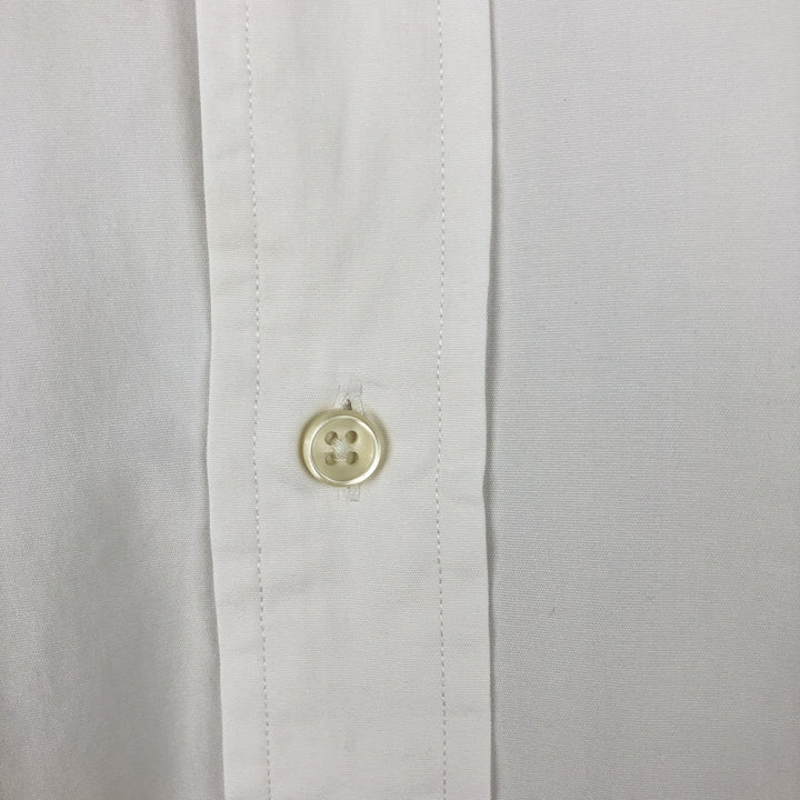 Ralph Lauren BLAKE long sleeve button down shirt, men's XL size cotton white type Vintage Second Hand