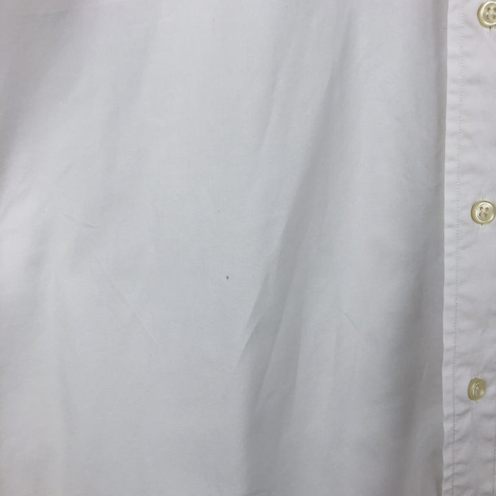 Ralph Lauren BLAKE long sleeve button down shirt, men's XL size cotton white type Vintage Second Hand