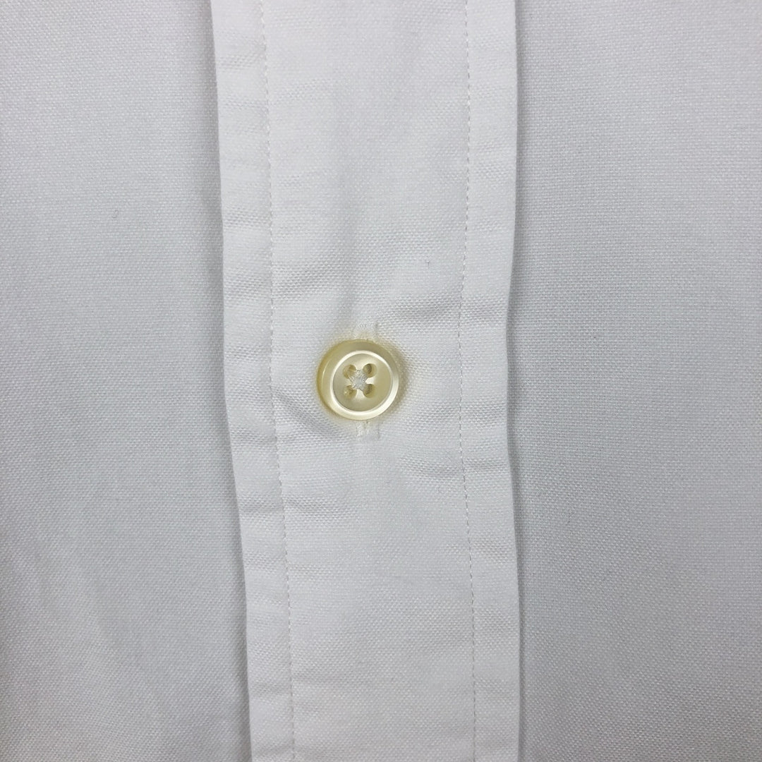 Ralph Lauren Classic Fit Long Sleeve Button Down Shirt Men's XXL cotton white type Vintage Second Hand