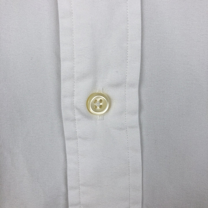 Ralph Lauren Classic Fit Long Sleeve Button Down Shirt Men's XXL cotton white type Vintage Second Hand