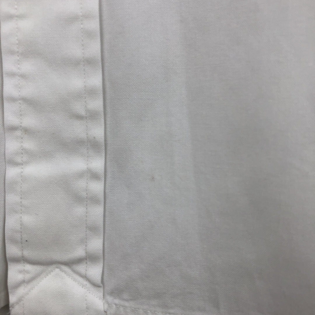 Ralph Lauren YARMOUTH Long Sleeve Button Down Shirt Men's XL Button Down cotton white type Vintage Second Hand