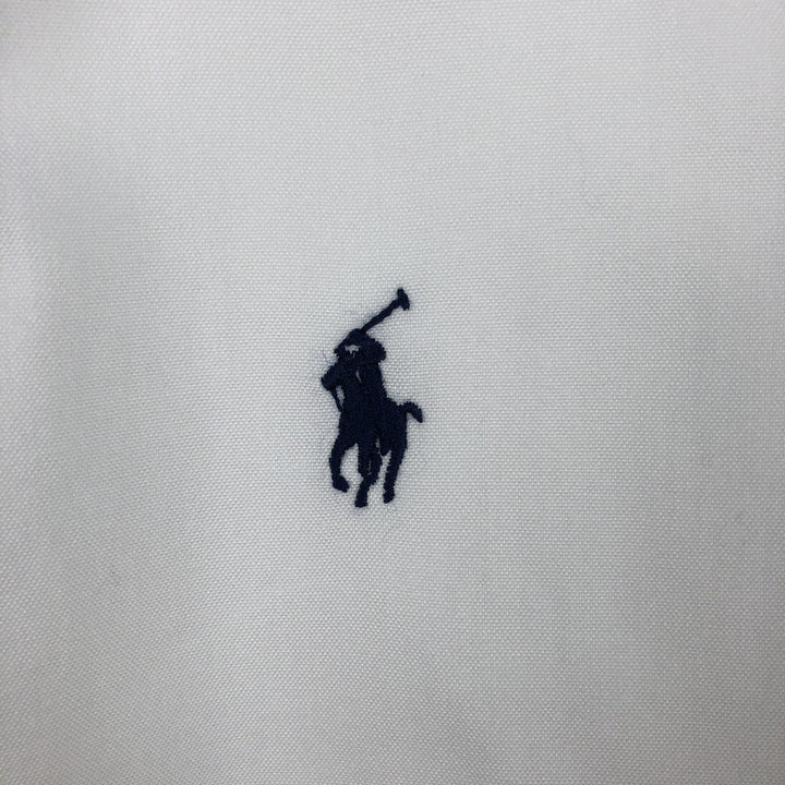 Ralph Lauren Classic Fit Long Sleeve Button Down Shirt, Men's Size L Organic cotton white type Vintage Second Hand