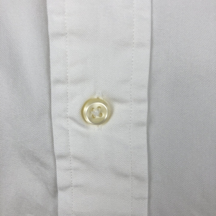 Ralph Lauren Classic Fit Long Sleeve Button Down Shirt, Men's Size L Organic cotton white type Vintage Second Hand