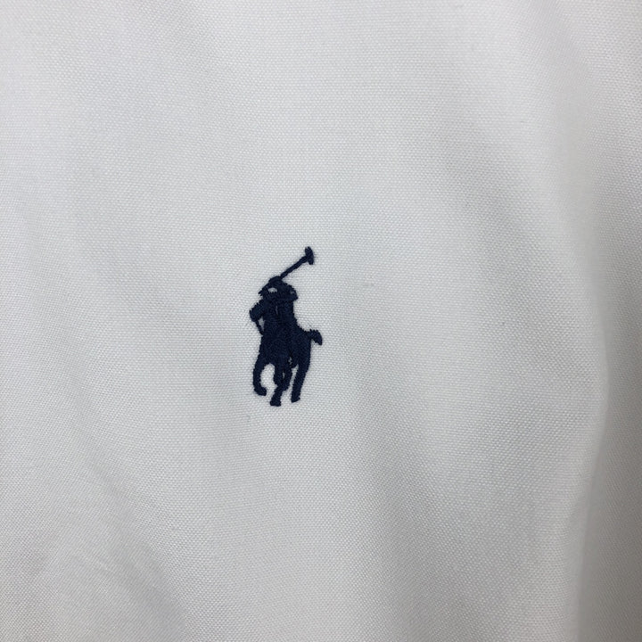 Ralph Lauren Classic Fit Long Sleeve Button Down Shirt Men's XXL cotton white type Vintage Second Hand