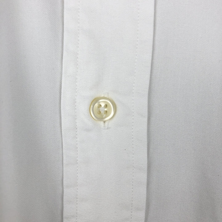 Ralph Lauren Classic Fit Long Sleeve Button Down Shirt Men's XXL cotton white type Vintage Second Hand