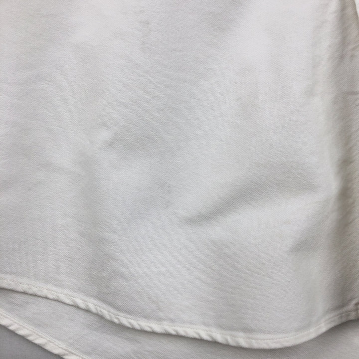 Ralph Lauren long sleeve button down shirt, men's XL size cotton white type Vintage Second Hand