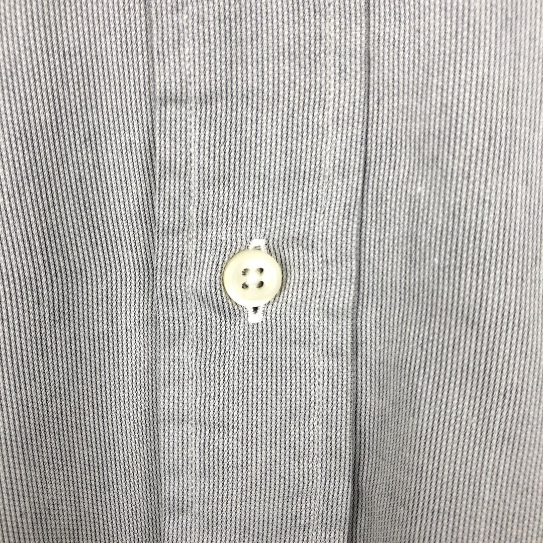 Ralph Lauren POLO by Ralph Lauren ANDREW long sleeve cotton shirt, men's XL size cotton gray type Vintage Second Hand