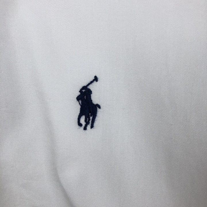 Ralph Lauren Classic Fit Long Sleeve Button Down Shirt Men's XXL cotton white type Vintage Second Hand