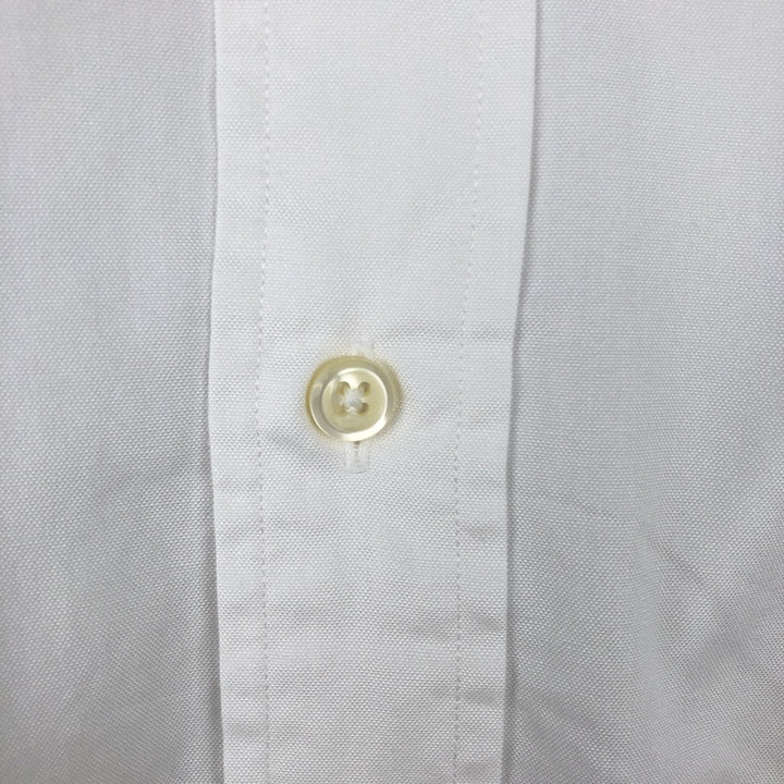 Ralph Lauren Classic Fit Long Sleeve Button Down Shirt Men's XXL cotton white type Vintage Second Hand