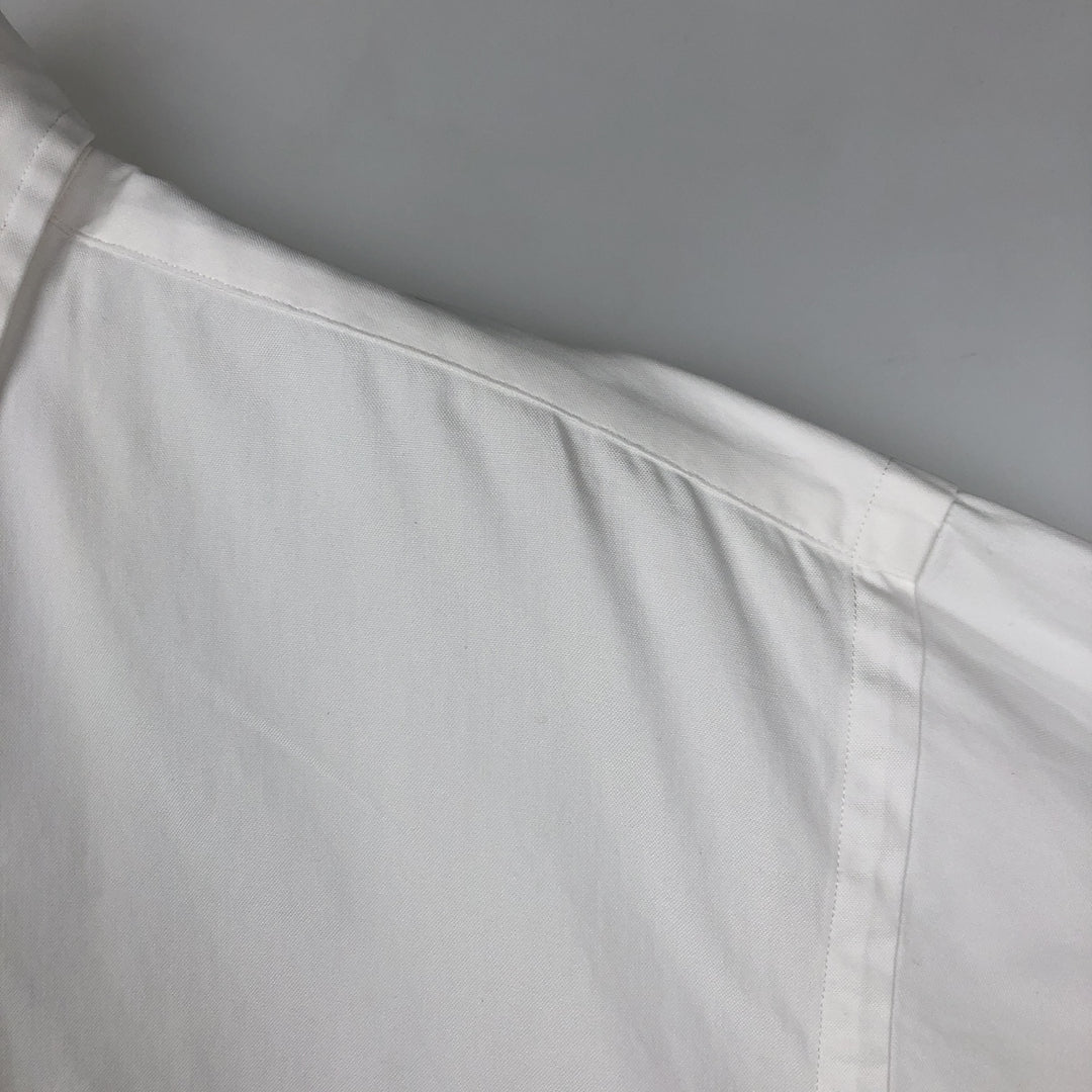 Ralph Lauren YARMOUTH long sleeve button down shirt, men's XL size cotton white type Vintage Second Hand