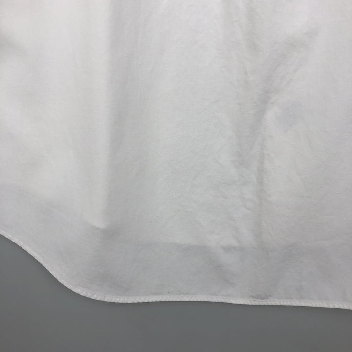Ralph Lauren YARMOUTH long sleeve button down shirt, men's XL size cotton white type Vintage Second Hand