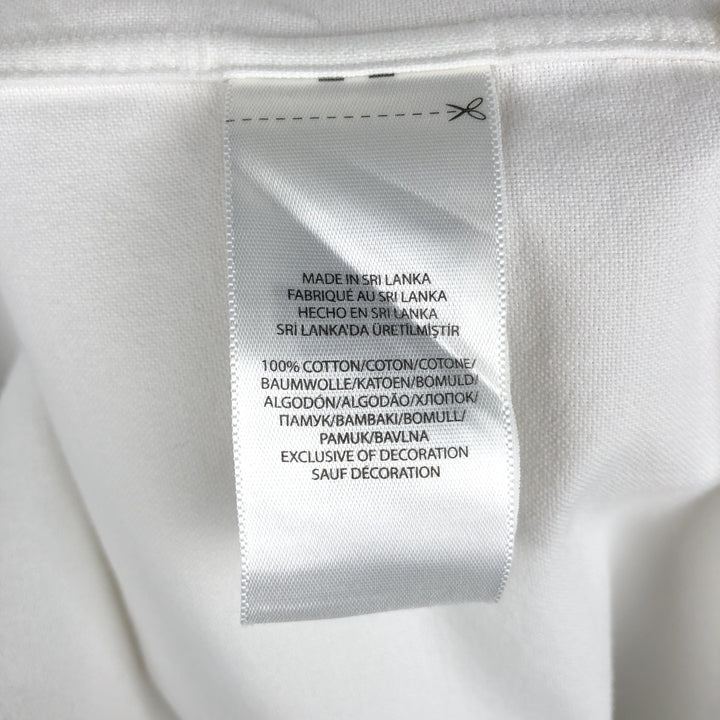 Ralph Lauren BOYFRIEND FIT Long-Sleeve Button-Down Shirt, Men's Size XL (equivalent) cotton white type Vintage Second Hand