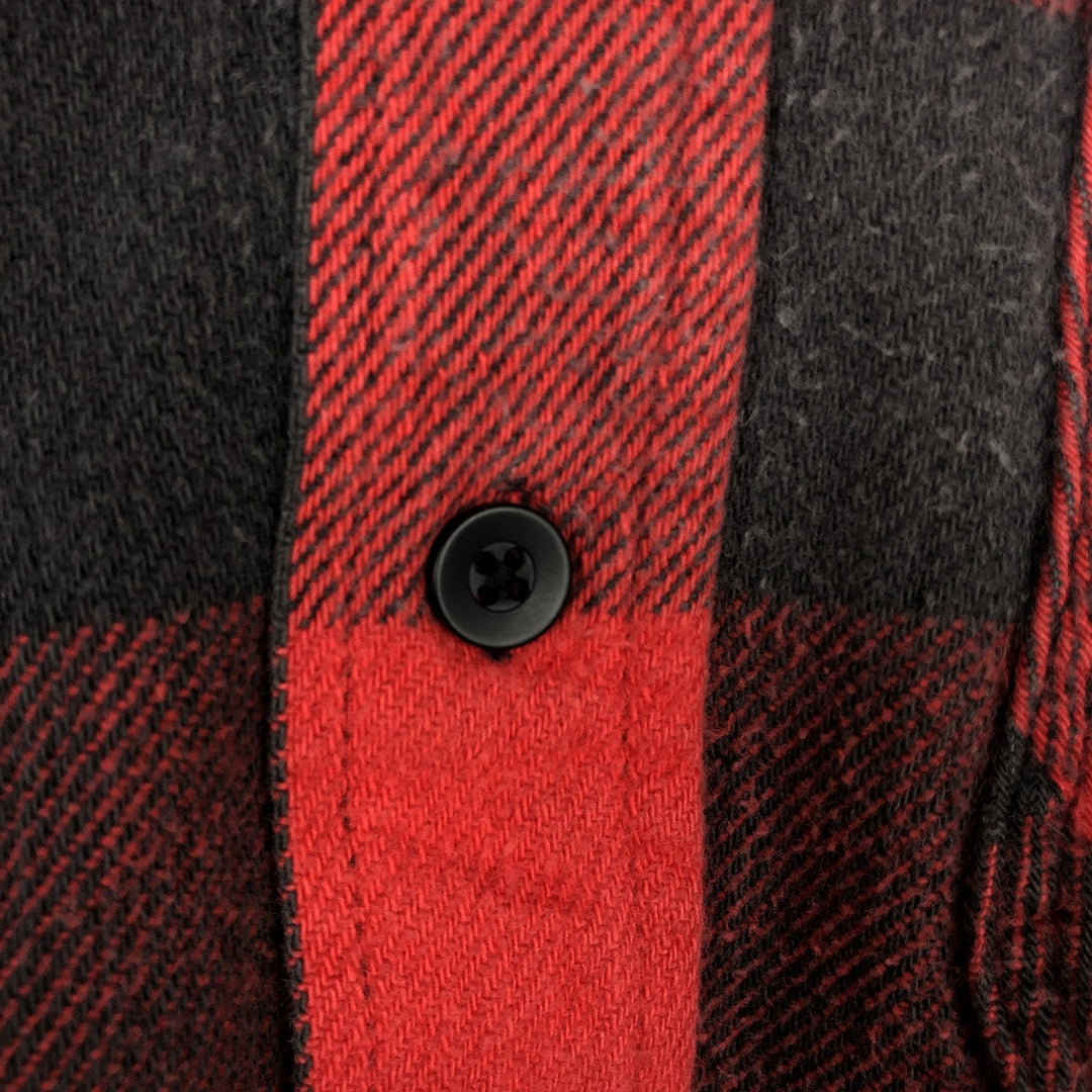 Carhartt Long Sleeve Lightflannel Check Shirt, Men's XL unclear red type Vintage Second Hand