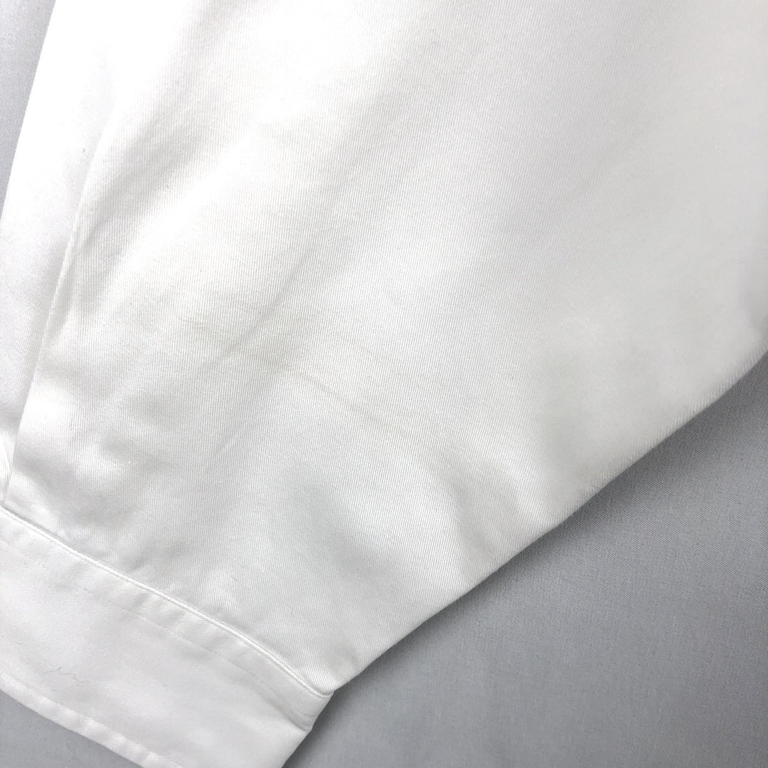 Ralph Lauren BLAKE long sleeve button down shirt, men's size L cotton white type Vintage Second Hand