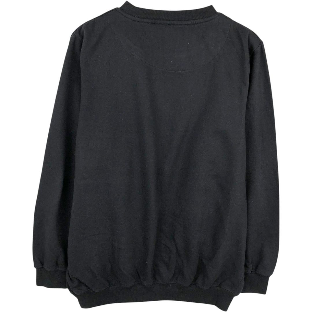 RAMONES band sweatshirt/trainer, women's size XXL equivalent. cotton black type Vintage Second Hand