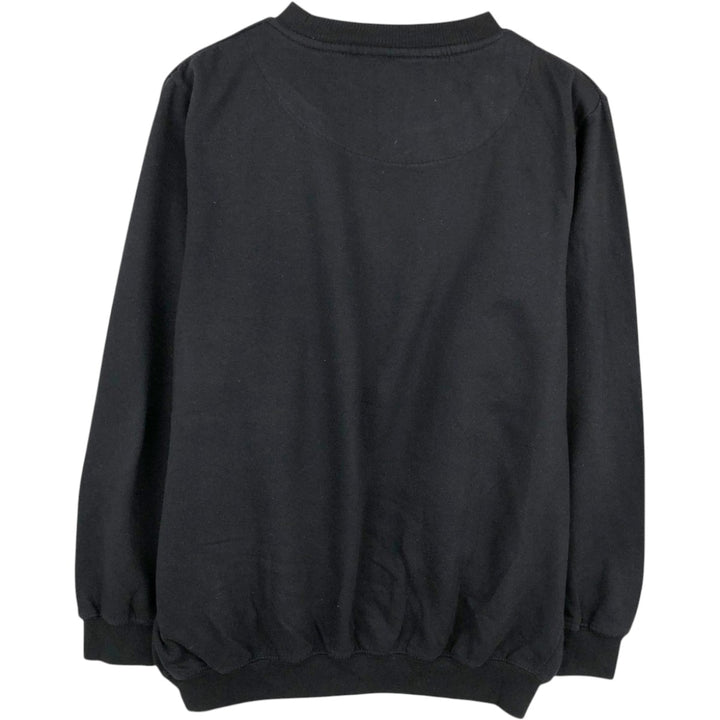 RAMONES band sweatshirt/trainer, women's size XXL equivalent. cotton black type Vintage Second Hand