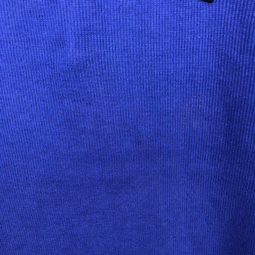 Ralph Lauren POLO RALPH LAUREN sweatshirt pullover hoodie, women's size L cotton blue type Vintage Second Hand
