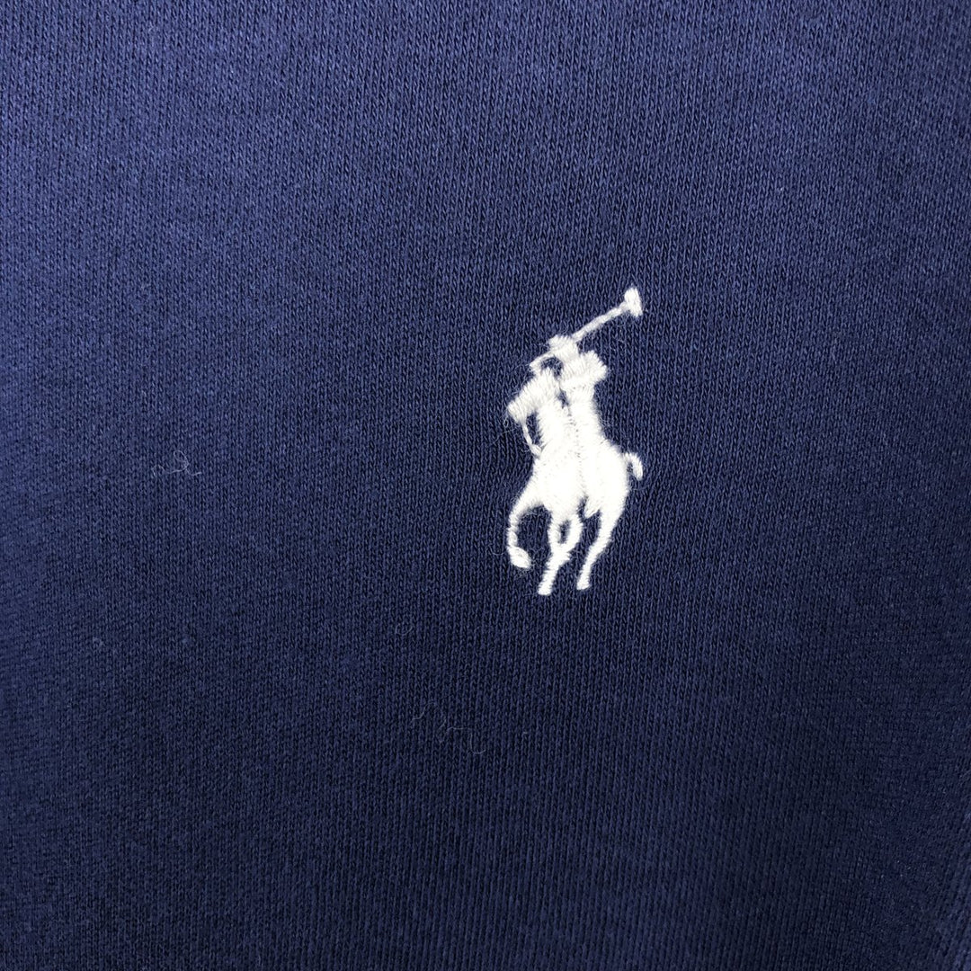 Ralph Lauren short-sleeved polo shirt, women's size XL cotton navy blue type Vintage Second Hand