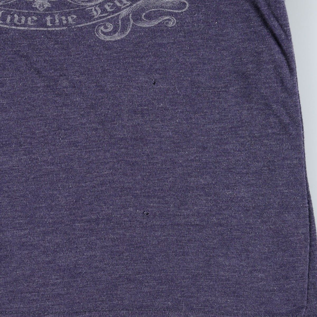 2000'S Harley-Davidson Motorcycle T-shirt, Women's Size XS (approx.) unclear blue type Vintage Second Hand