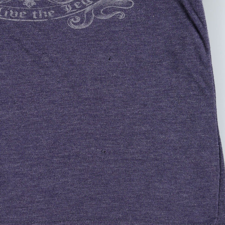 2000'S Harley-Davidson Motorcycle T-shirt, Women's Size XS (approx.) unclear blue type Vintage Second Hand