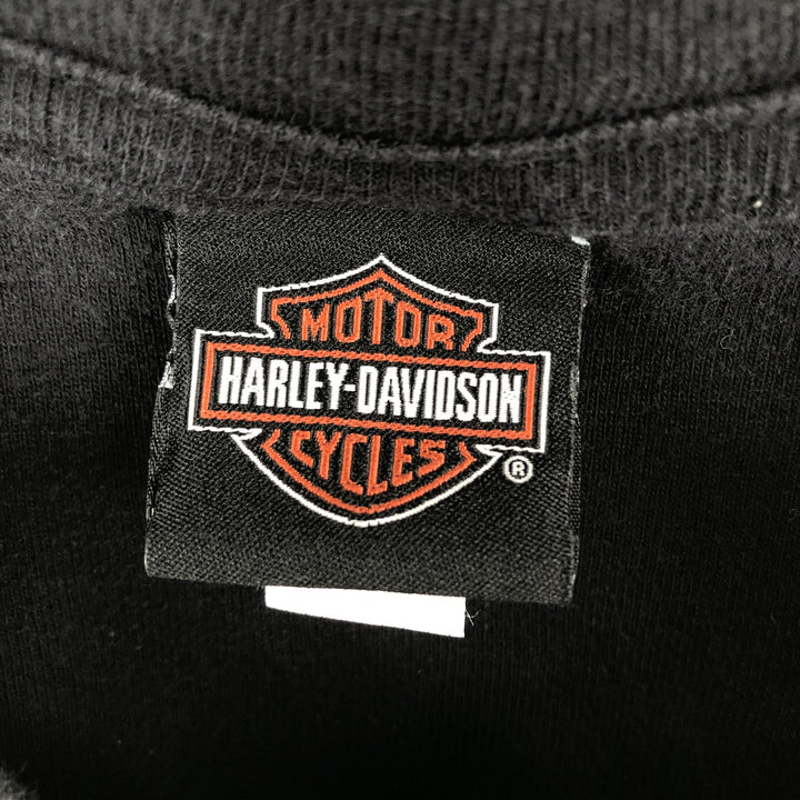 Harley-Davidson Motorcycle Bike T-shirt for women, size M cotton black type Vintage Second Hand