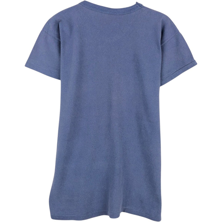 Plain T-shirt, Women's size M, Vintage unclear blue type Vintage Second Hand