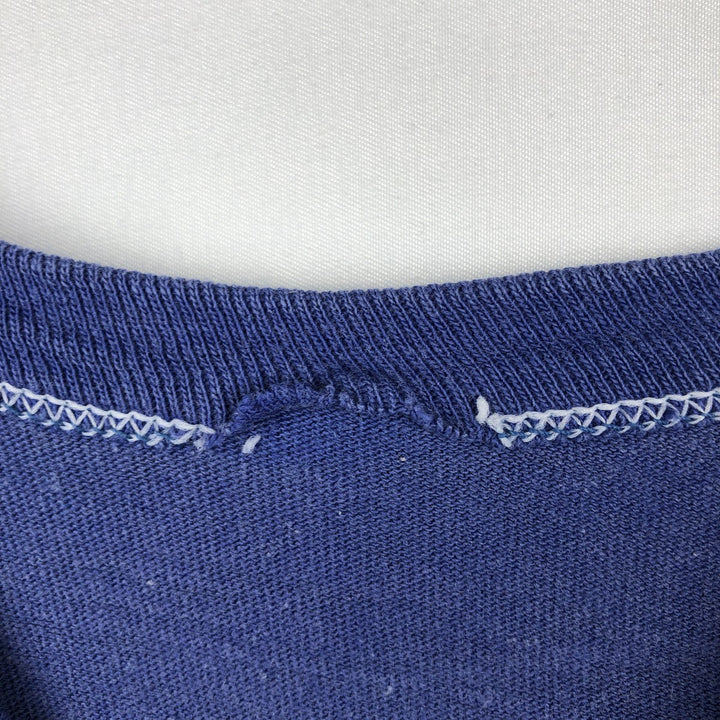 Plain T-shirt, Women's size M, Vintage unclear blue type Vintage Second Hand
