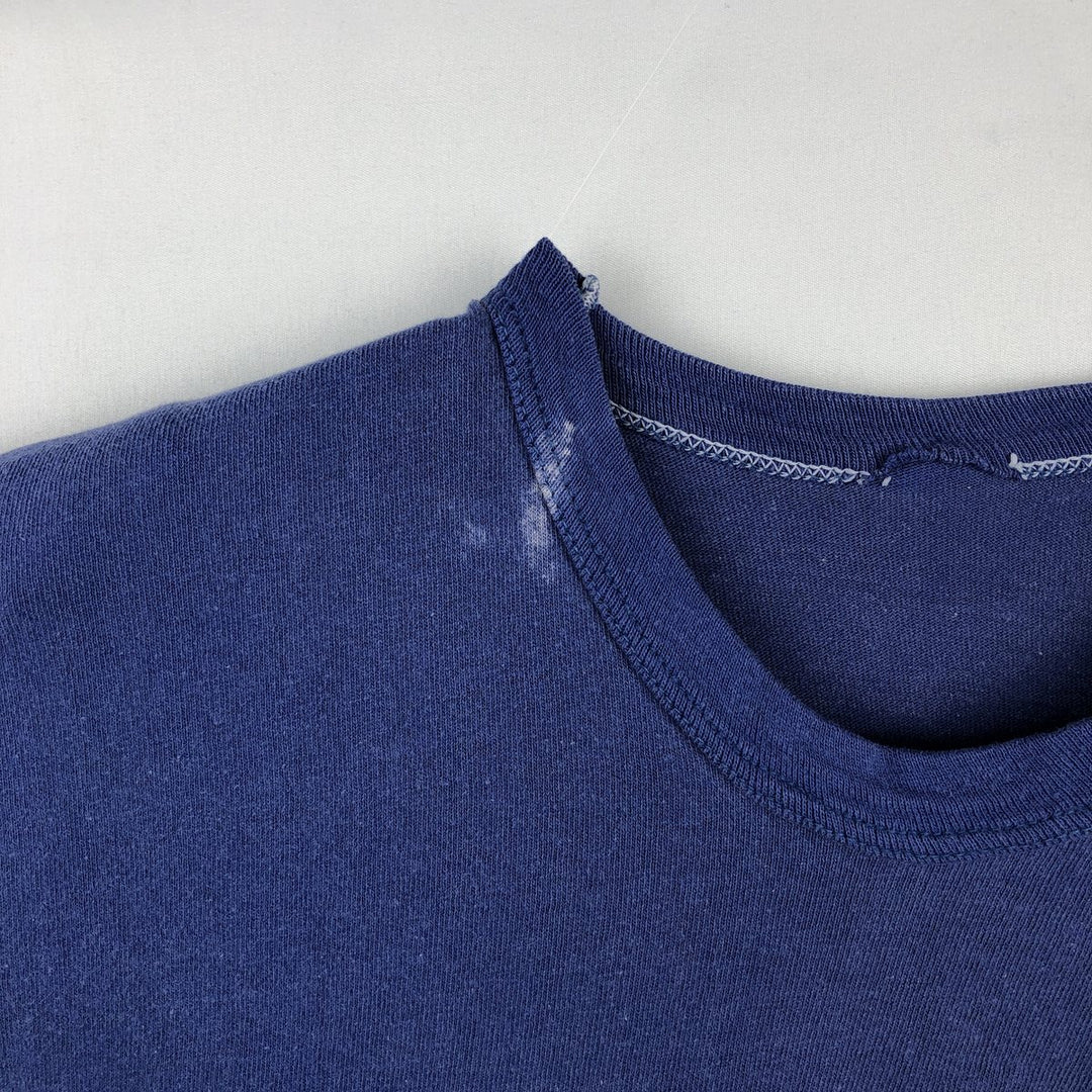 Plain T-shirt, Women's size M, Vintage unclear blue type Vintage Second Hand