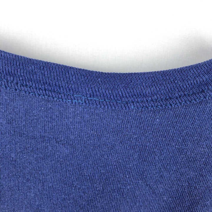 Plain T-shirt, Women's size M, Vintage unclear blue type Vintage Second Hand
