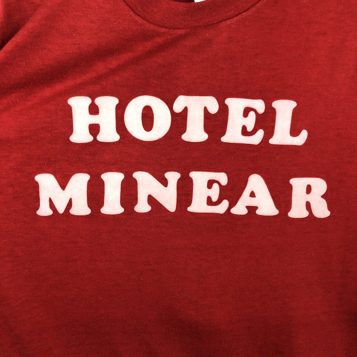 80s-90'S PRO TEES Print T-Shirt, Made in USA, Women's Size M (Equivalent), Vintage polyester red type Vintage Second Hand