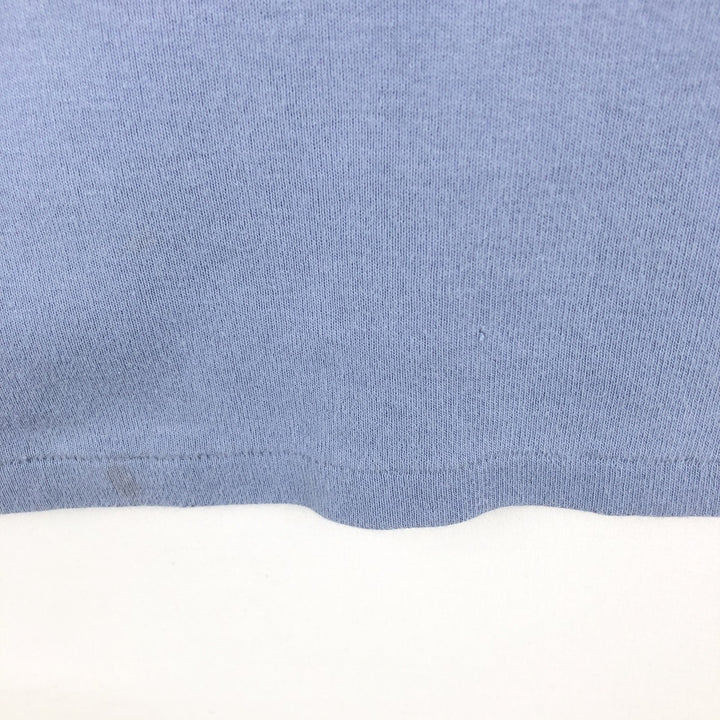 Ralph Lauren short-sleeved T-shirt with a single logo, women's size L (approx.) cotton Blue type light blue Vintage Second Hand