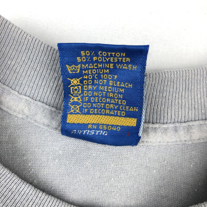 90'S Ocean Pacific Blue Tag Surf Skate T-Shirt, Made in USA, Women's Size M (Equivalent), Vintage cotton gray type Vintage Second Hand