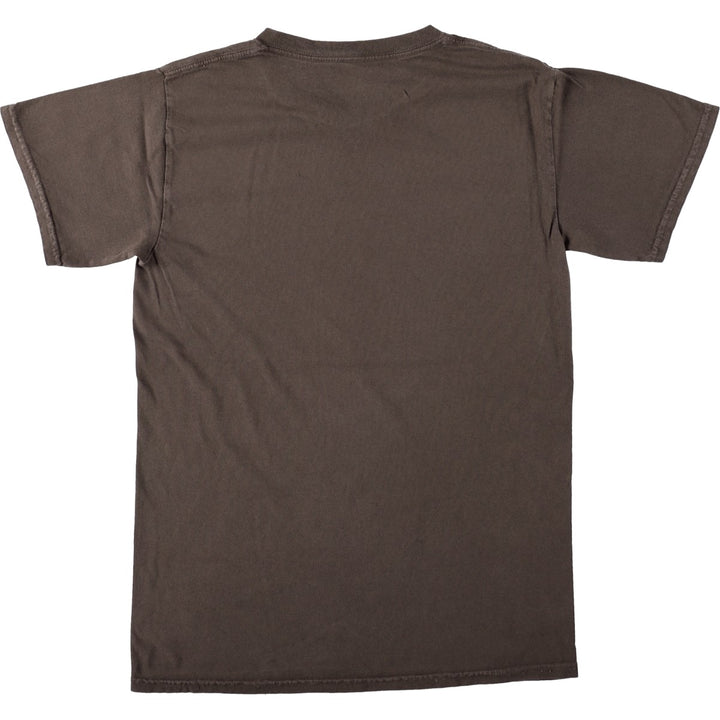 2pac Wrap T-Shirt (Women's Size S) unclear brown type Vintage Second Hand