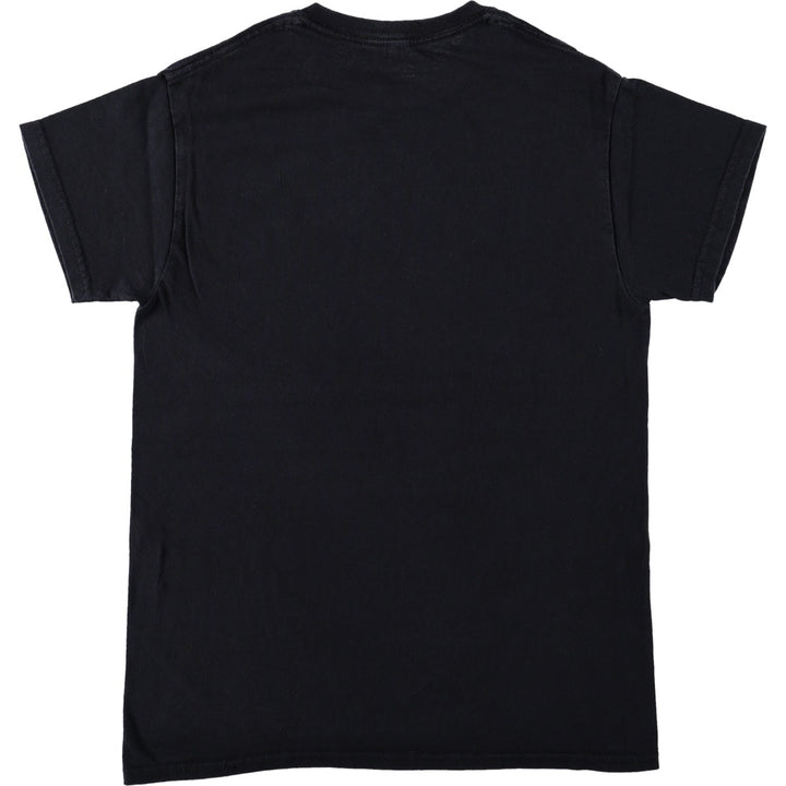 Wu-Tang Clan Fire Pattern Rap T-Shirt (Women's Size S) unclear black type Vintage Second Hand