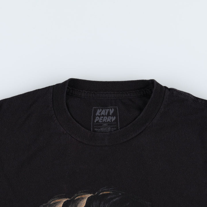 KATY PERRY Witness The Tour Band T-shirt (Women's Size S) cotton black type Vintage Second Hand