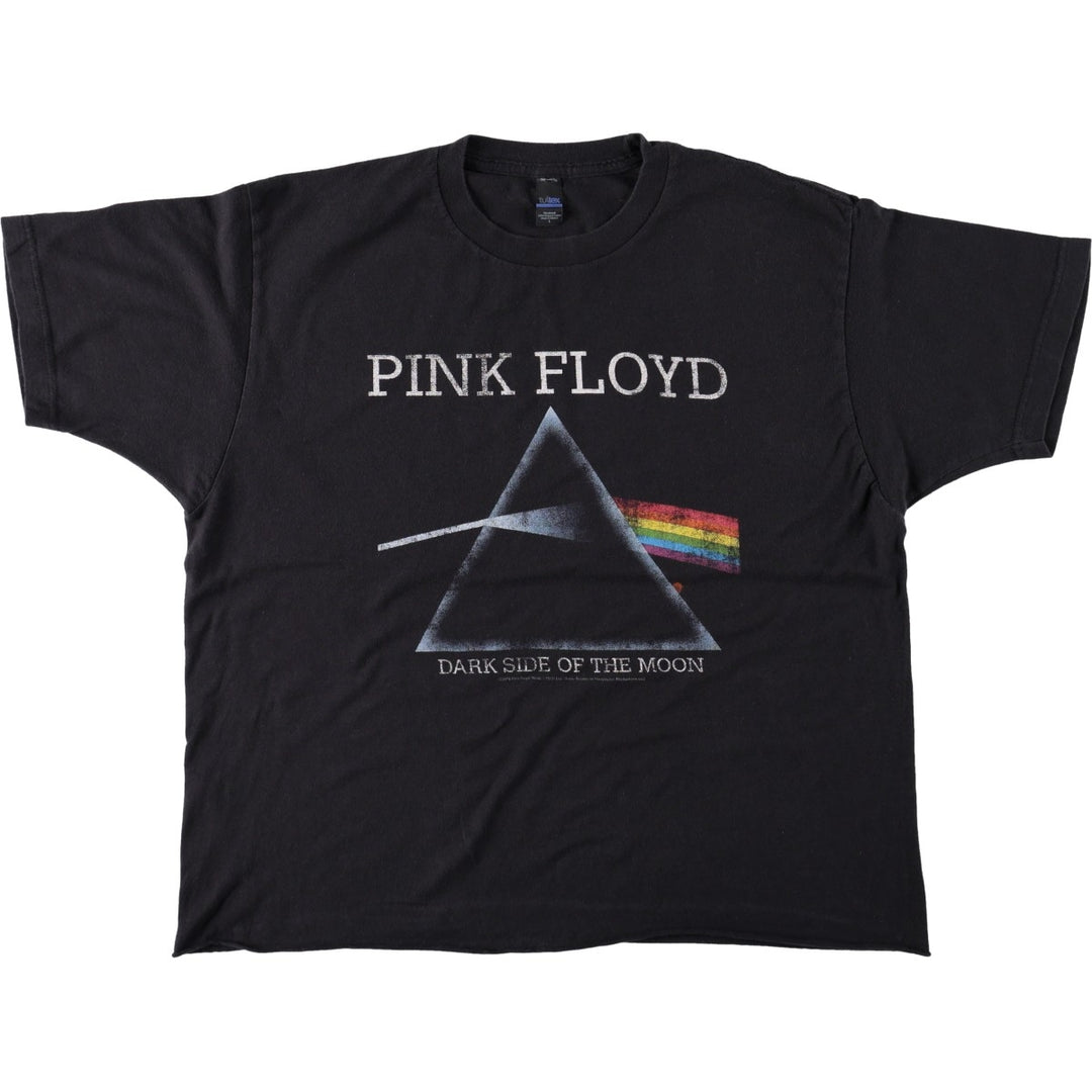 TULTEX PINK FLOYD Band T-Shirt (Women's Size L) cotton black type Vintage Second Hand