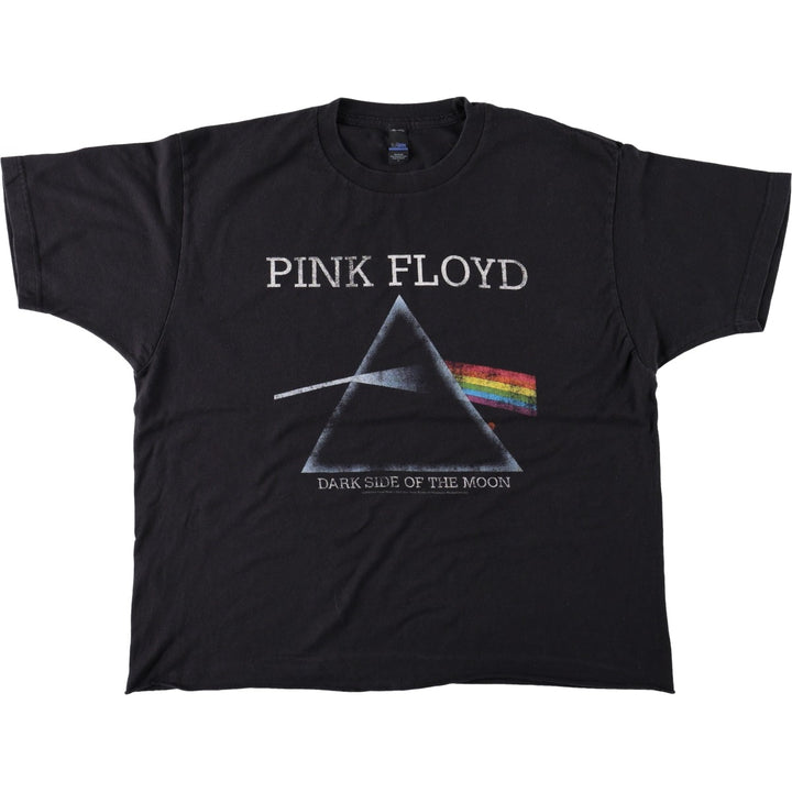 TULTEX PINK FLOYD Band T-Shirt (Women's Size L) cotton black type Vintage Second Hand