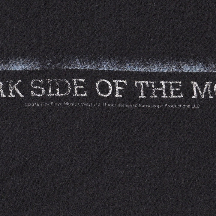 TULTEX PINK FLOYD Band T-Shirt (Women's Size L) cotton black type Vintage Second Hand