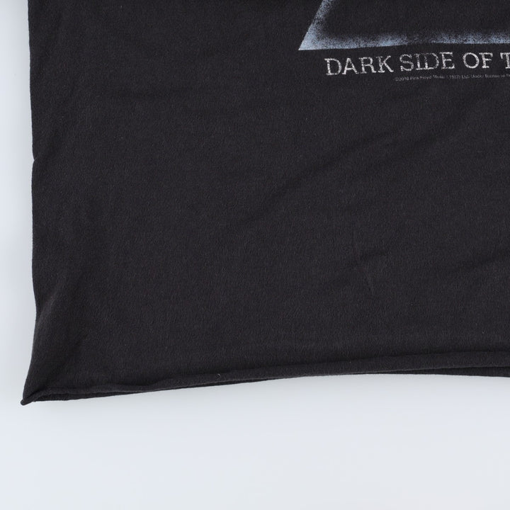 TULTEX PINK FLOYD Band T-Shirt (Women's Size L) cotton black type Vintage Second Hand