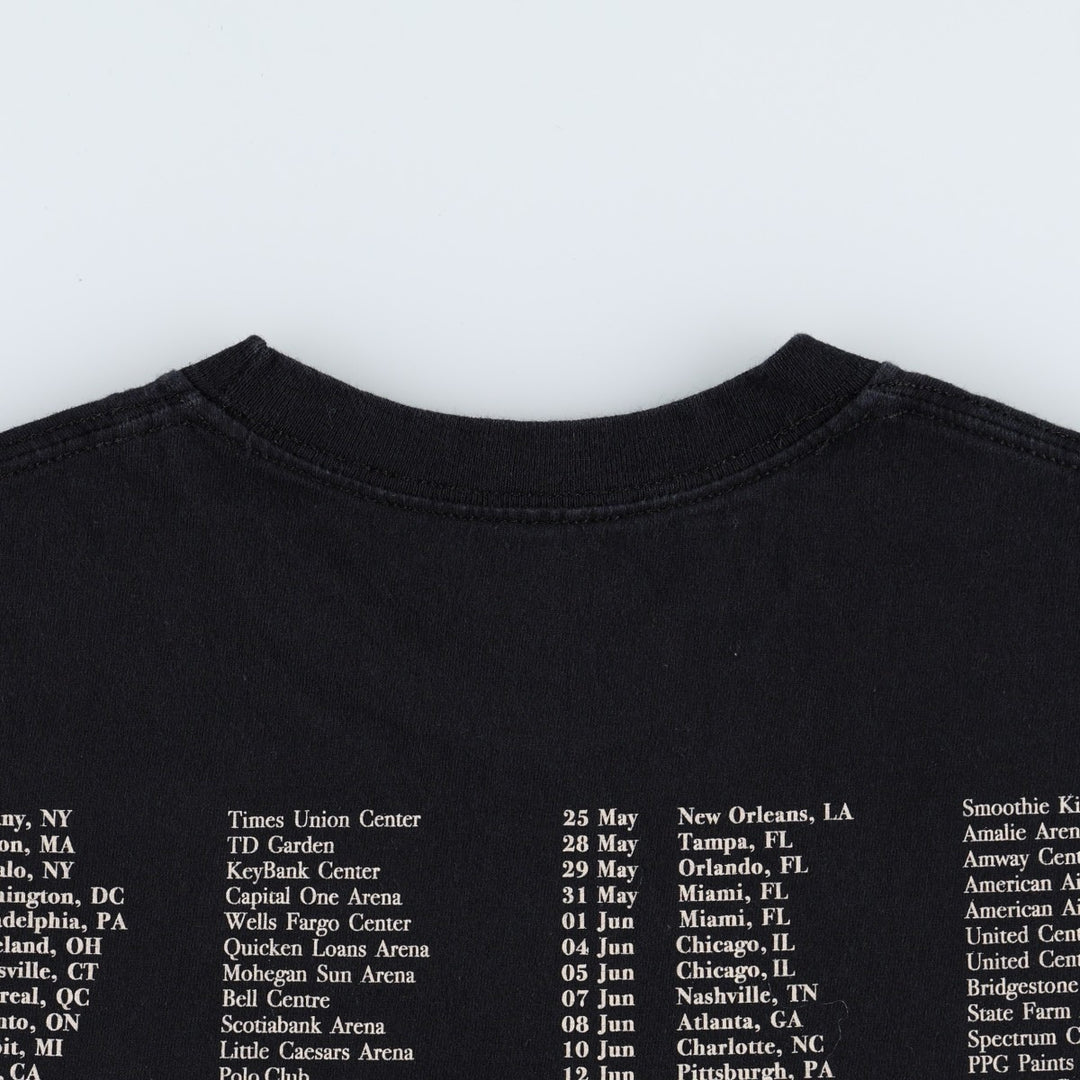 ARIANA GRANDE Sweetner World Tour Band T-shirt (Women's Size M) cotton black type Vintage Second Hand