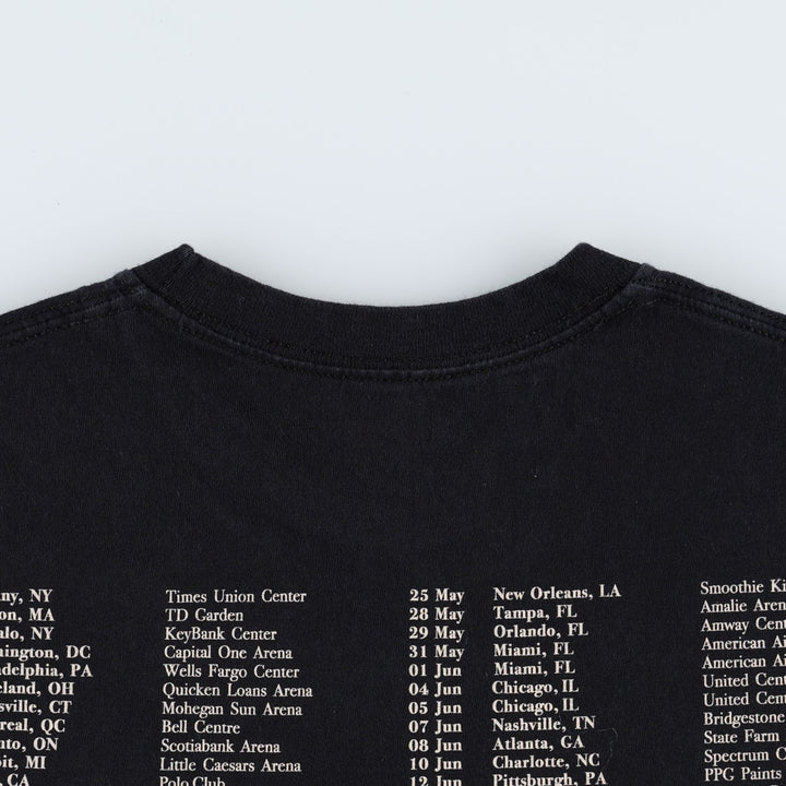 ARIANA GRANDE Sweetner World Tour Band T-shirt (Women's Size M) cotton black type Vintage Second Hand