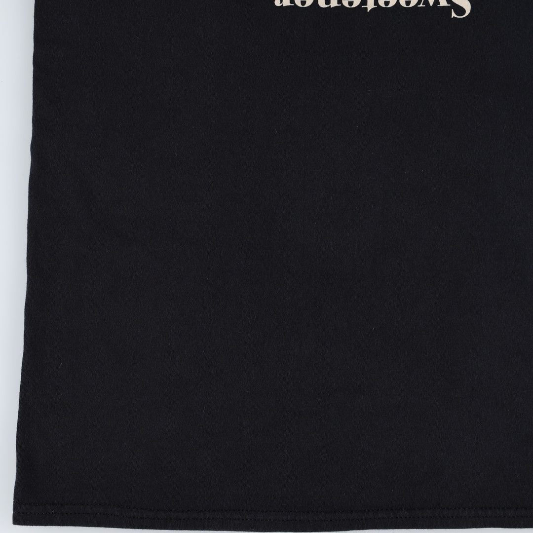 ARIANA GRANDE Sweetner World Tour Band T-shirt (Women's Size M) cotton black type Vintage Second Hand