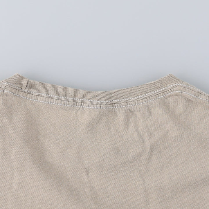NIRVANA band t-shirt, women's size S (equivalent) cotton Beige type Vintage Second Hand