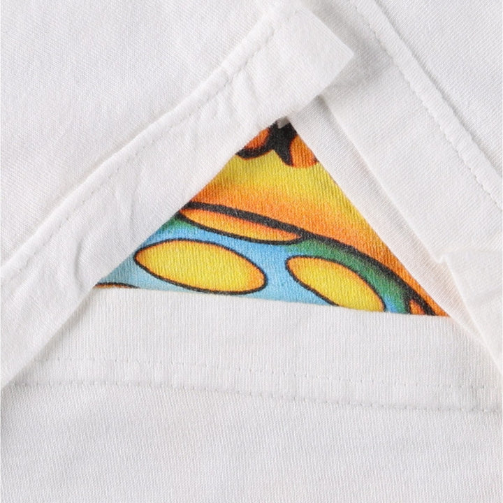 TULTEX SUBLIME Band T-shirt, Women's Size S (approx.) cotton white type Vintage Second Hand