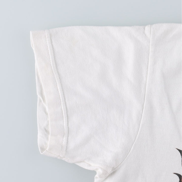 TULTEX SUBLIME Band T-shirt, Women's Size S (approx.) cotton white type Vintage Second Hand