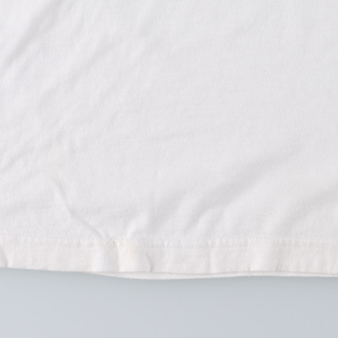 TULTEX SUBLIME Band T-shirt, Women's Size S (approx.) cotton white type Vintage Second Hand