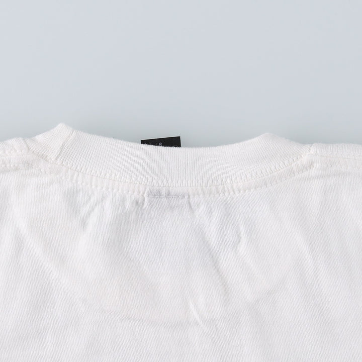 TULTEX SUBLIME Band T-shirt, Women's Size S (approx.) cotton white type Vintage Second Hand