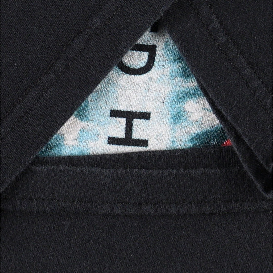 Bay Island RED HOT CHILI PEPPERS Band T-Shirt (Women's XS equivalent) cotton black type Vintage Second Hand